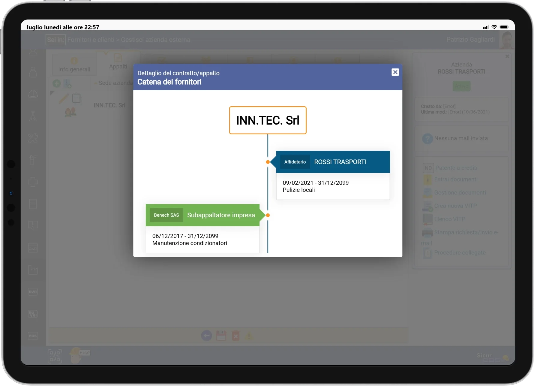Assistente IA Firma digitale dei modelli e acquisizione automatica