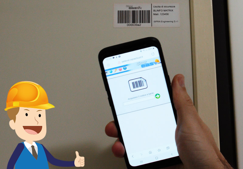 Lettura di barcode con Sicureasy