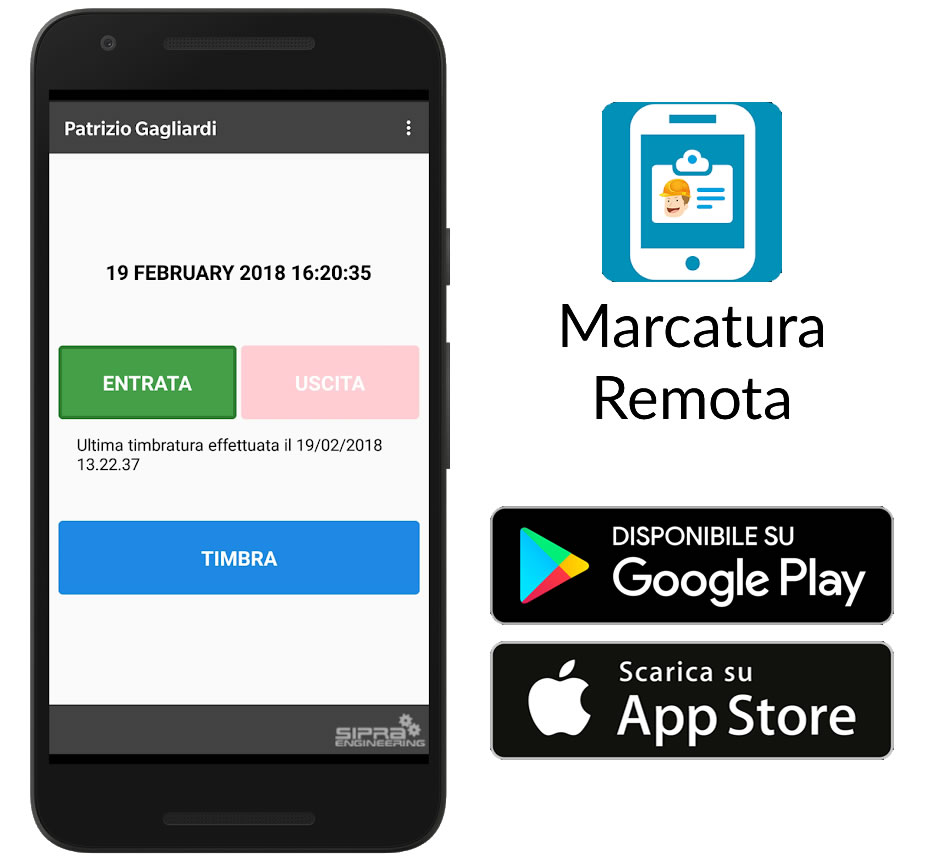 App per la marcatura remota Sicureasy